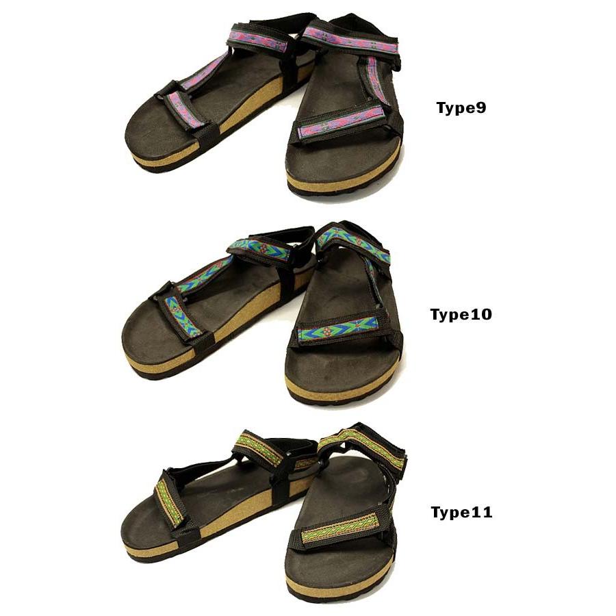 チロリアン サンダル アウトドアサンダル マジックテープ Sandal エスニックファッション Sandal スポーツ アジアンテイスト 履き心地抜群 軽量サンダル Sd 0004 Globalmarket 通販 Yahoo ショッピング