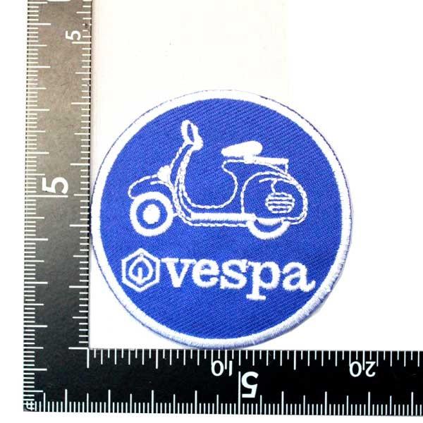 ワッペン アイロン VESPA べスパ ワッペン アイロン アップリケ わっぺん wappen アイロンで簡単貼り付け｜globalmarket｜02