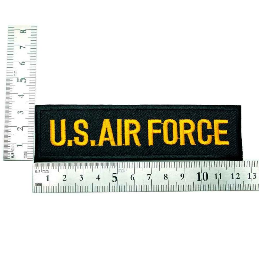 ワッペン アイロン U.S.AIR FORCE ミリタリー アーミー ARMY 空軍 アップリケ わっぺん アイロンで簡単貼り付け｜globalmarket｜02