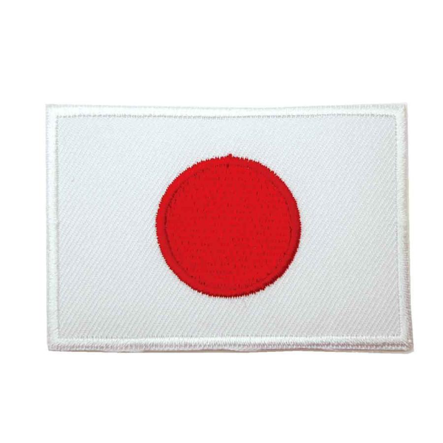 ワッペン アイロン 日の丸 JAPAN 国旗 日本 アップリケ わっぺん アイロンで簡単貼り付け｜globalmarket
