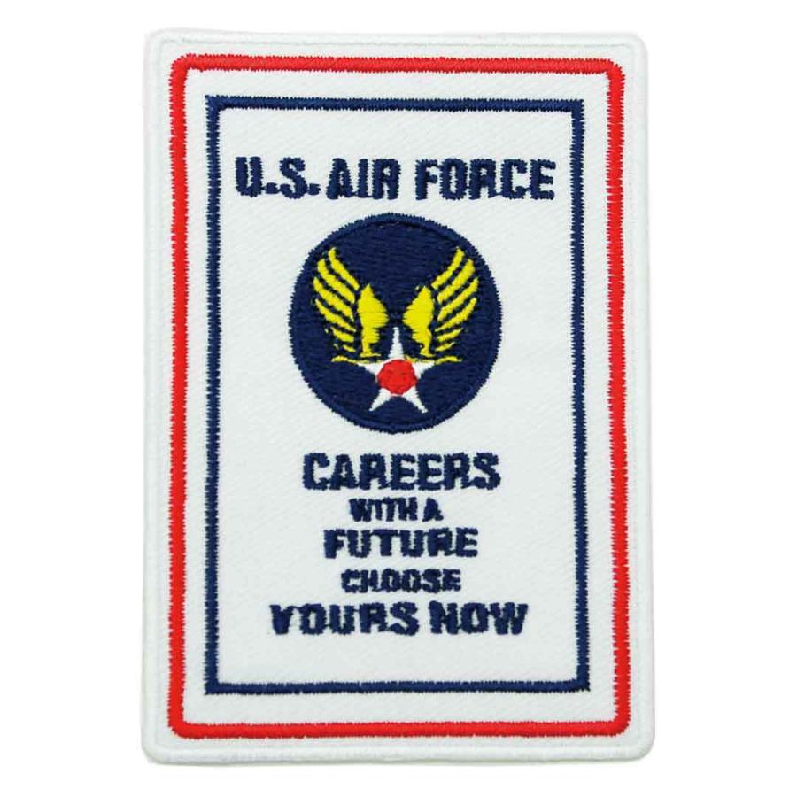 ワッペン アイロン US AIR FORCE エアフォース 空軍 軍物 ミリタリー アップリケ わっぺん wappen アイロンで簡単貼り付け｜globalmarket