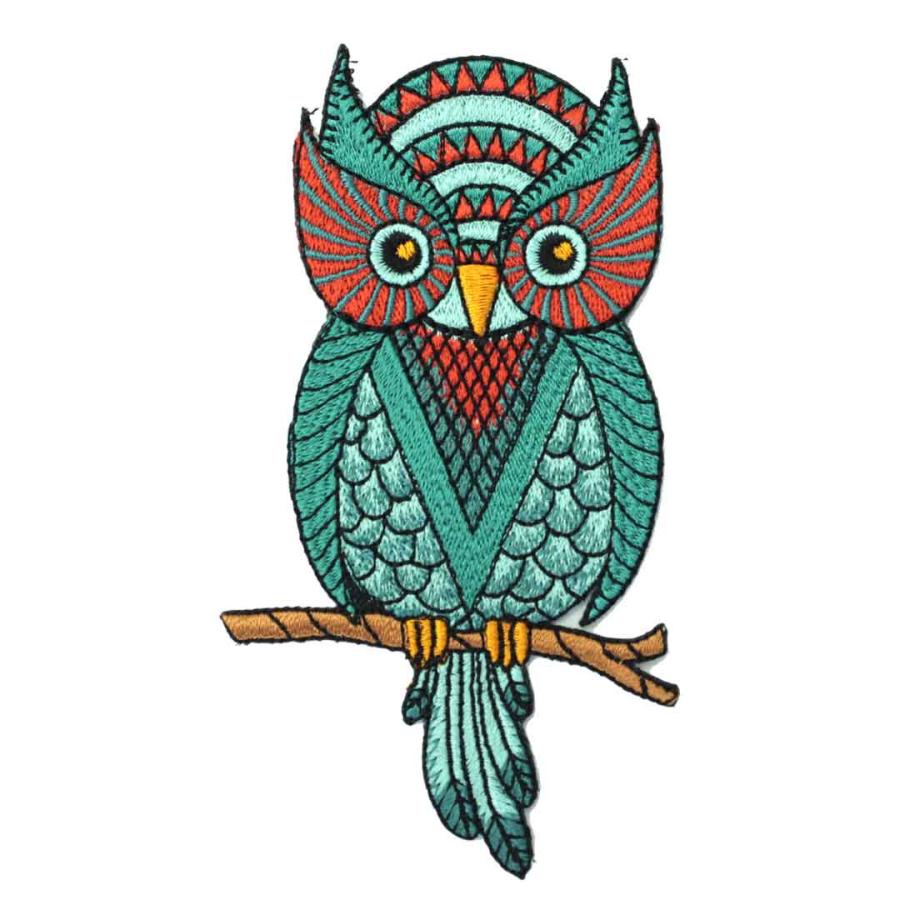 ワッペン アイロン ふくろう 梟 Strix uralensis イルミナティ ワッペン アイロン ふくろう 梟 Strix uralensis イルミナティ