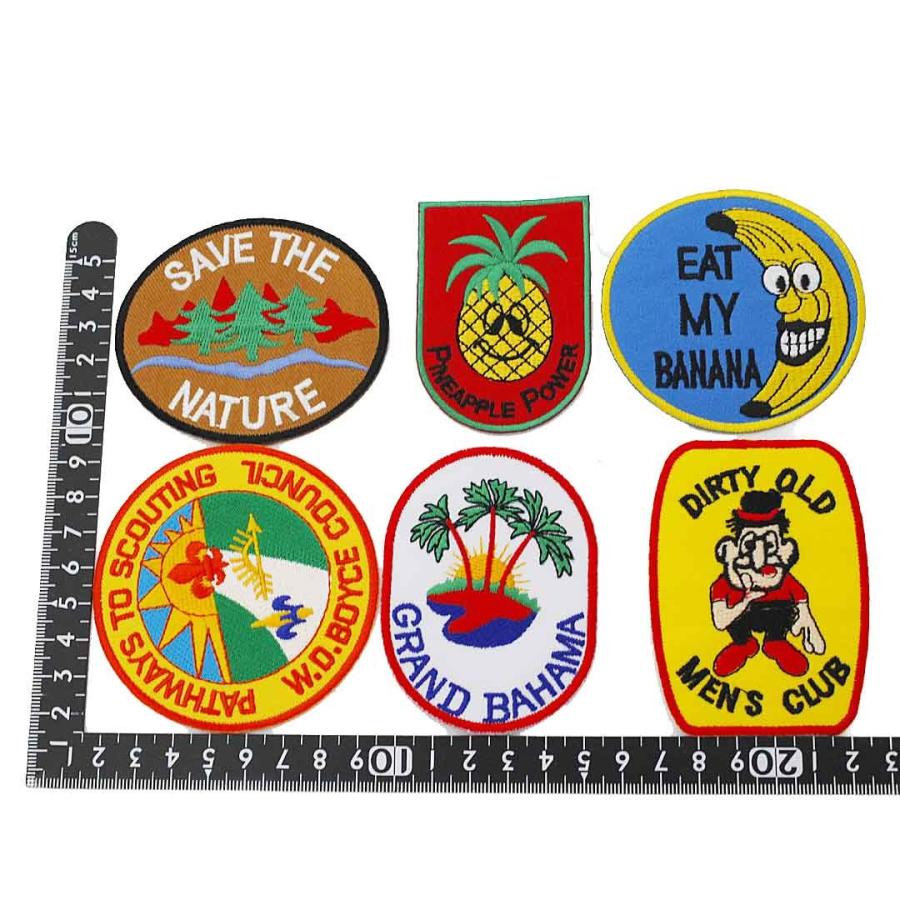 ワッペン 人気ワッペン6点セット Part 2 Set アトリエ着 Diyグッズ キャラクター お得なセット アップリケ わっぺん アイロンで簡単貼り付け Wappenset Fms 2 Globalmarket 通販 Yahoo ショッピング