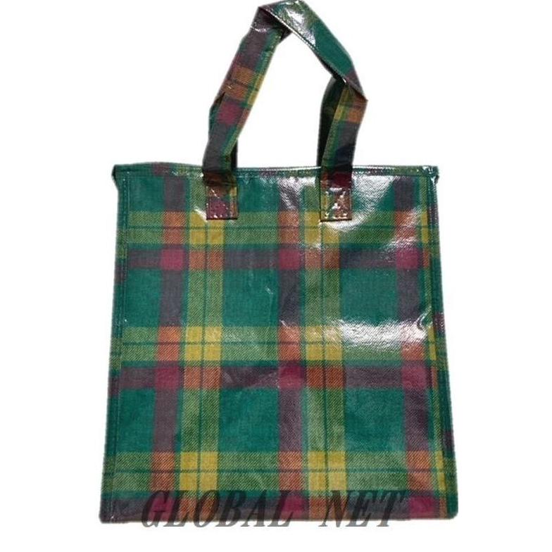 伊勢丹 保冷バッグ（アルミシート付）タータンチェック イセタン 新品