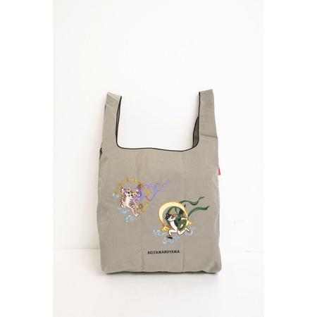ボールアンドチェーン ケイタマルヤマ エコバッグ 猫風神雷神 BALL