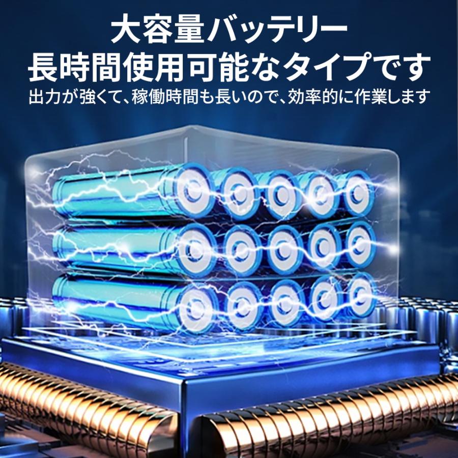 正規品】充電式耕運機 850W 強力ブラシレスモーター 4枚刃 18V