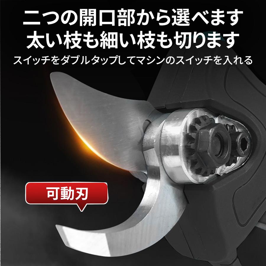 2025 剪定ばさみ 充電式 高枝切り マキタ バッテリー互換 200cm延長ポール 電動剪定ハサミ ブラシレスモーター 枝切り 軽量 電池残量表示 果樹用 家庭用 女性用 |  | 17
