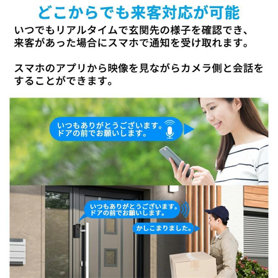 正規品】インターホン カメラ付き 防犯カメラ ドアホン インターフォン
