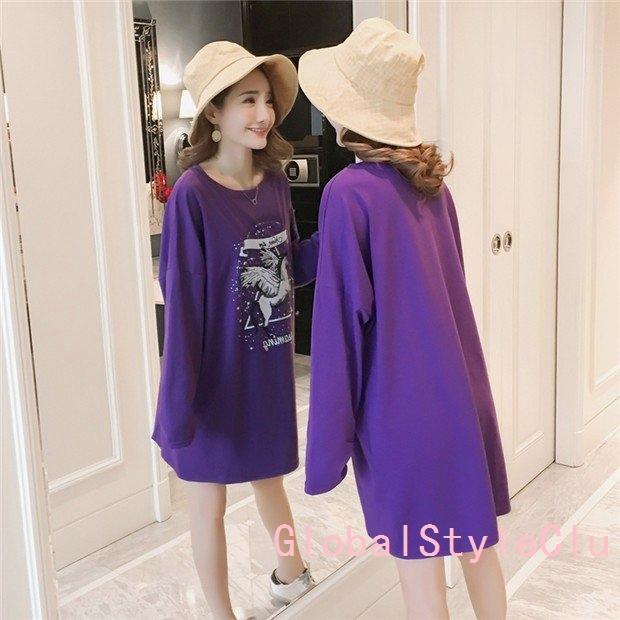 パーカー レディース プルオーバー 冬 柄 ワンピース 秋 トップス カジュアル 楽天