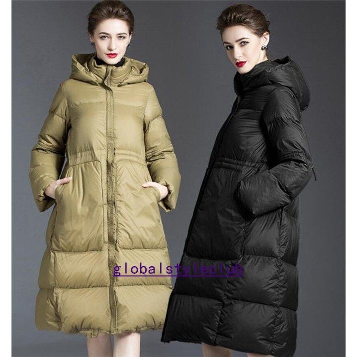 21正規激安 ダウンコートレディース防寒服 ダウンコートレディースロング丈aラインダウン冬暖かい防寒服着痩せ コート アウター Downtownnogalo Com Br