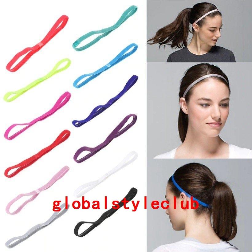 ヘッドバンドゴムスポーツヨガサッカーファッションオシャレトレンドプチプラ伸縮性