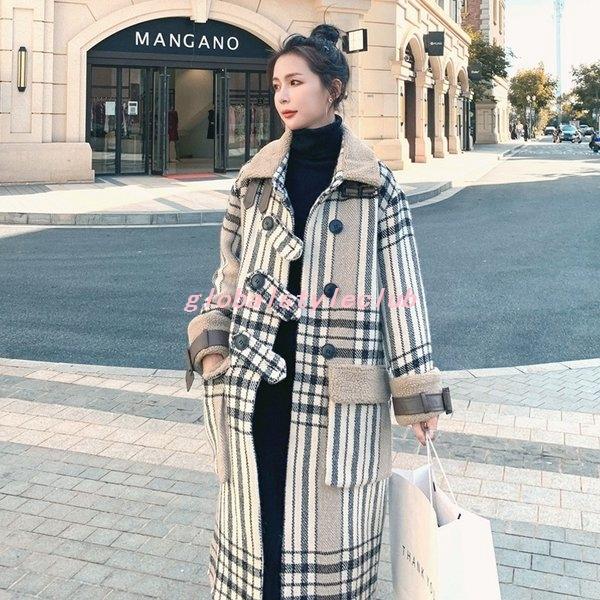 人気第6位 ダッフルコートチェスターコートレディースロングコート秋冬服きれいめ大きいサイズチェック柄防寒着暖かいきれいめ 国内最安値 Gestion Etechnologies Shop
