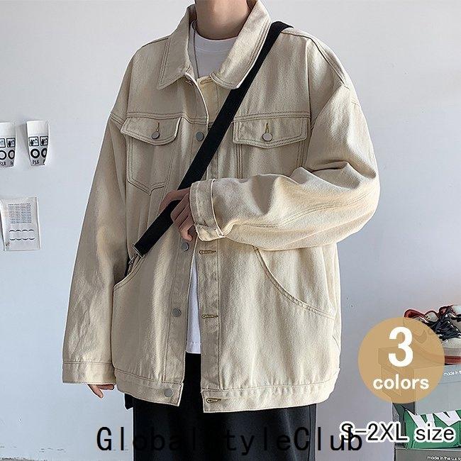 メンズファッション パネル デニムジャケット ジャケット ワークジャケット Gジャン ジージャン メンズ クラシック メンズファッション アウター トップス 春秋 カジュアル Pavavezguw Boulevardrestaurants Com