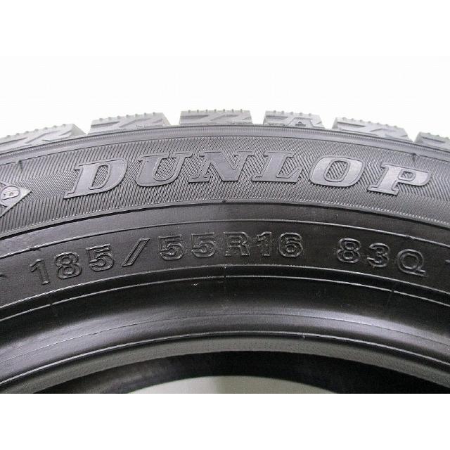 中古スタッドレス□185/55R16 4本□ダンロップWINTER MAXX WM02