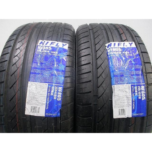 中古夏タイヤ■255/45R18■2本セット■HIFLY■HF805