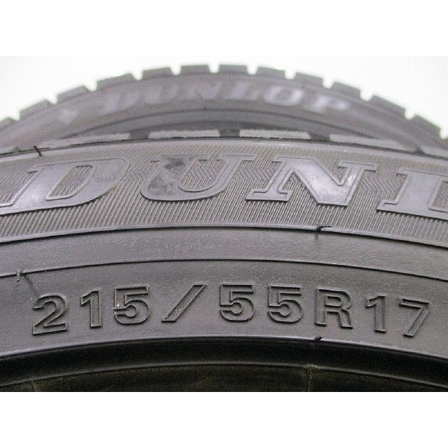 中古スタッドレス□215/55R17 4本□ダンロップWINTER MAXX WM01