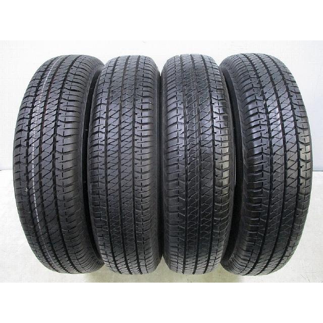 ジムニーブリヂストンデューラーh/t 175/80R16② 中古夏タイヤ□175/80R16□4本□ブリヂストン□DUELER H/T 684II