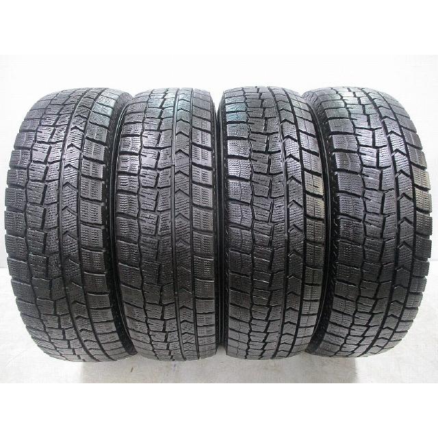 DUNLOP WINTER MAXX WM02 185/70R14 14インチ スタッドレス 4本 2018年製 バリ溝 ノート アリオン プレミオ等　(VTK583) クレジットカード QRコード決済可能 DUNLOP WINTER MAXX WM02 185/70R14 14インチ スタッドレス 4本 2018年