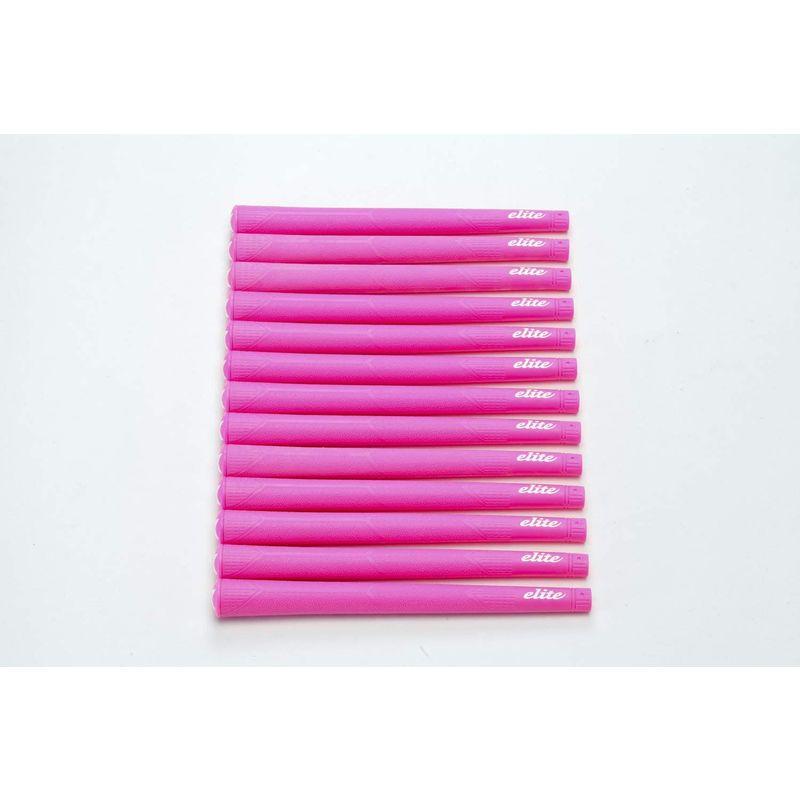 elitegrips (エリートグリップ) ゴルフ グリップ A50 STAR 13本セット ディープピンク バックライン無し A50 STAR エリートグリップ ゴルフ グリップ 13本セット ディープピンク バックライン無し 0mm 0g　±1g サイズ