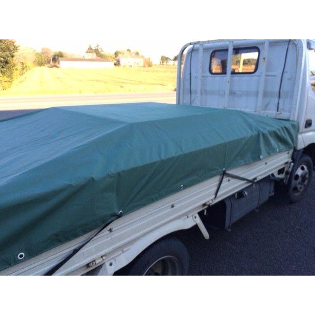 トラックシート 荷台シート 2.3x3.6m 1t-2t車対応 トラックカバー 中型トラック用 荷台シート・荷台カバー 厚手2.3x3.6 m 1t-2t対応