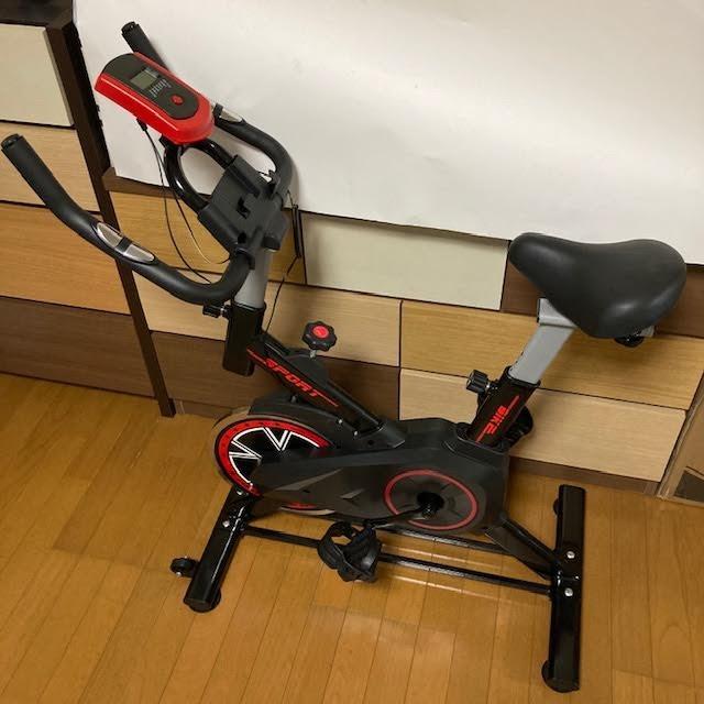 スピンバイク GEJ-SB303 最軽量級 フィットネスバイク 静音 5kg