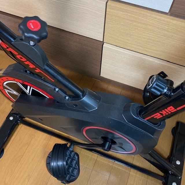 スピンバイク GEJ-SB303 最軽量級 フィットネスバイク 静音 5kg 