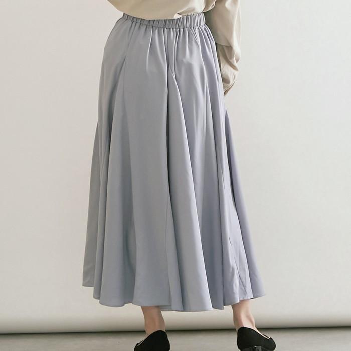 ロング、マキシ丈スカート パネル スーパーボリュームフレアスカート |  | 08