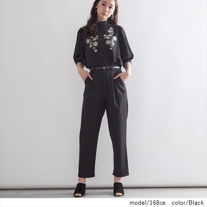 レディースチノパンツ リネンコットン ストレートロングパンツ |  | 07