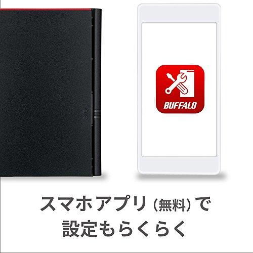 にあるの正規取扱店舗 BUFFALO NAS スマホ/タブレット/PC対応 ネットワークHDD 4TB LS220D0402N 【デー