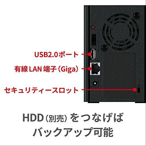 にあるの正規取扱店舗 BUFFALO NAS スマホ/タブレット/PC対応 ネットワークHDD 4TB LS220D0402N 【デー