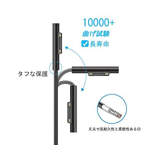 Surface Pro 3 / 4 5 6 充電器, cshare 12V/2.58A 電源 : グローブ