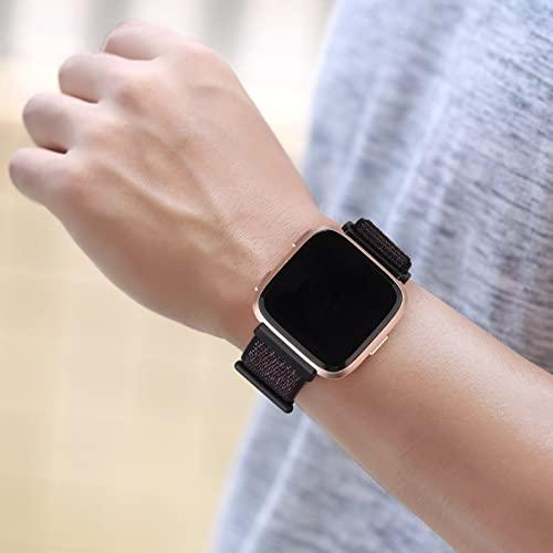 Vanua for Fitbit Versa2 バンド/Fitbit Versa/Versa Lite/Versa SE バンド ナイ｜globestore｜05