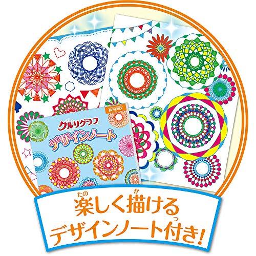 クルリグラフ デラックス【くるくる回すだけで模様が描ける】【作品例