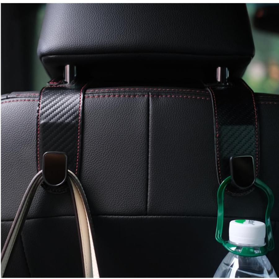JEYODA 簡単に取り付けることができる車用フックヘッドレスト シート 