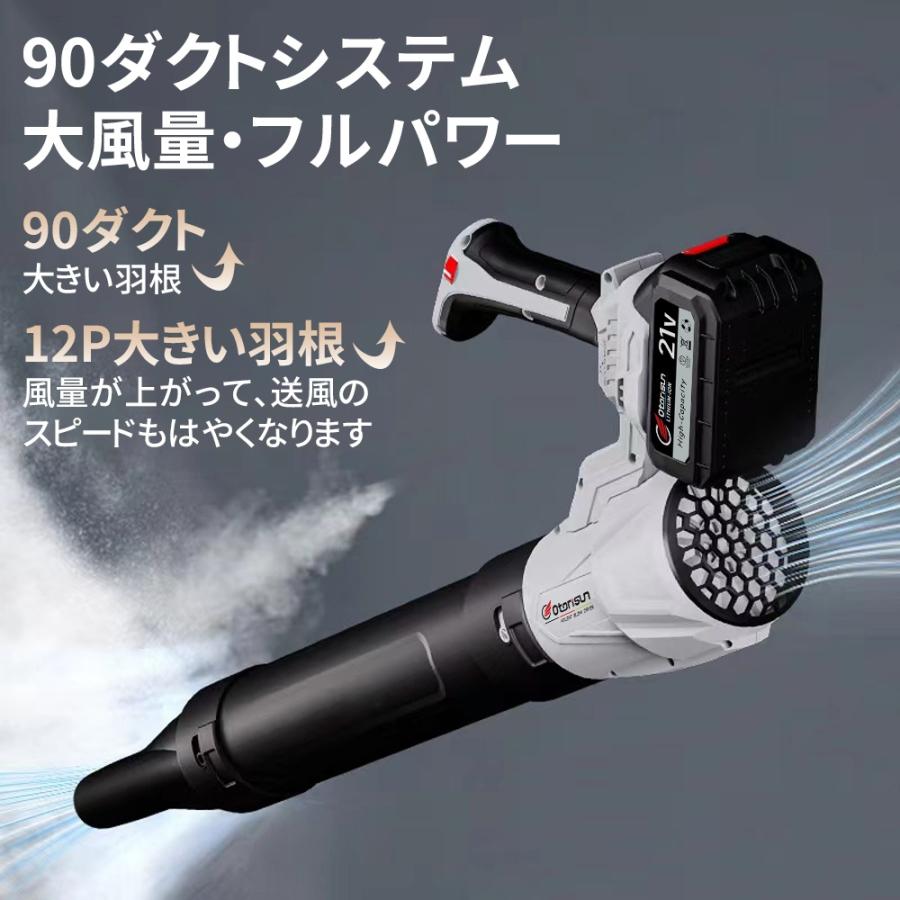 【正規品】ブロワー ジェットドライ 500000RPM ブロワー 充電式 小型 5段階 超強風 除雪 洗車 落ち葉 庭掃 電動エアダスター マキタ互換 除塵 掃除機 家庭 業務 |  | 02