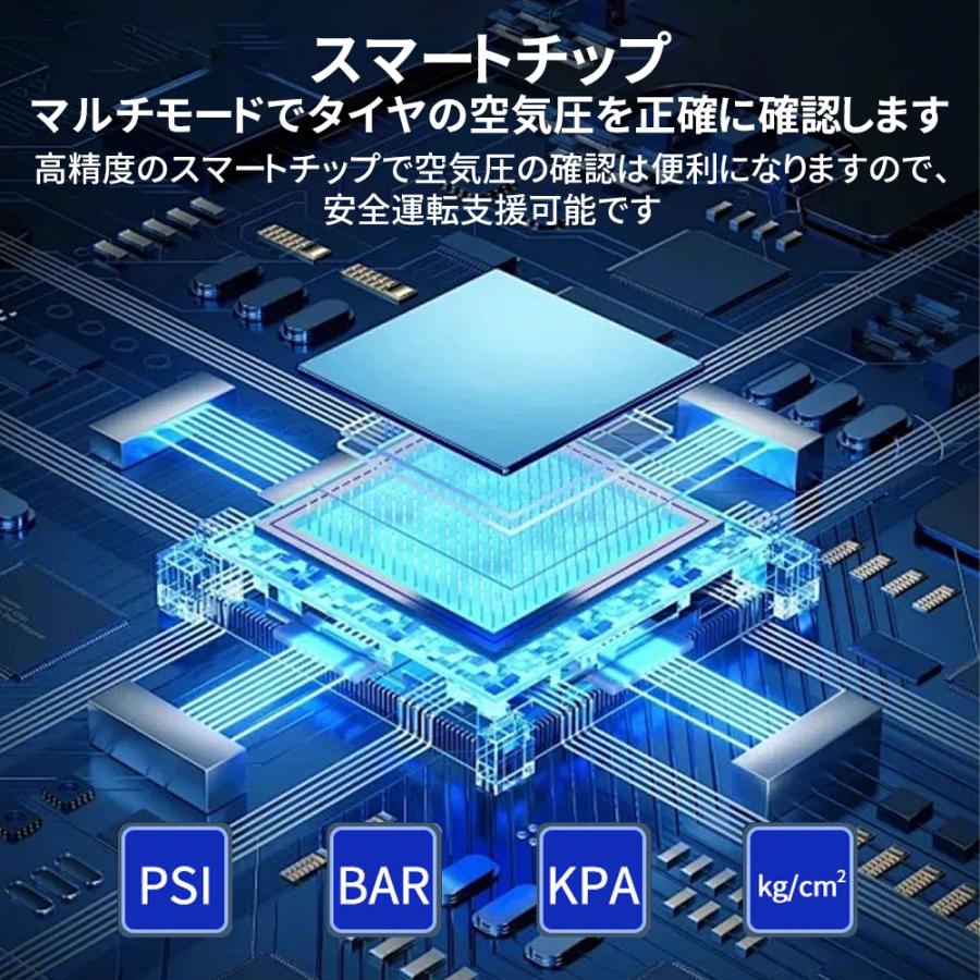 電動空気入れ 急速増圧 ポータブル エアポンプ LEDライト付き コードレス 自動停止 タイヤ デジタル空気圧計 大容量バッテリー 全バルブ対応 充電式 車用 自転車 |  | 03