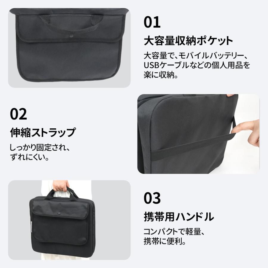 速熱 USB充電式 ヒータークッション 5段階温度調整  5段階タイマー 防寒 アウトドアシート オフィス 椅子 カーペット 収納ポケット付き 暖か ホットクッション |  | 06