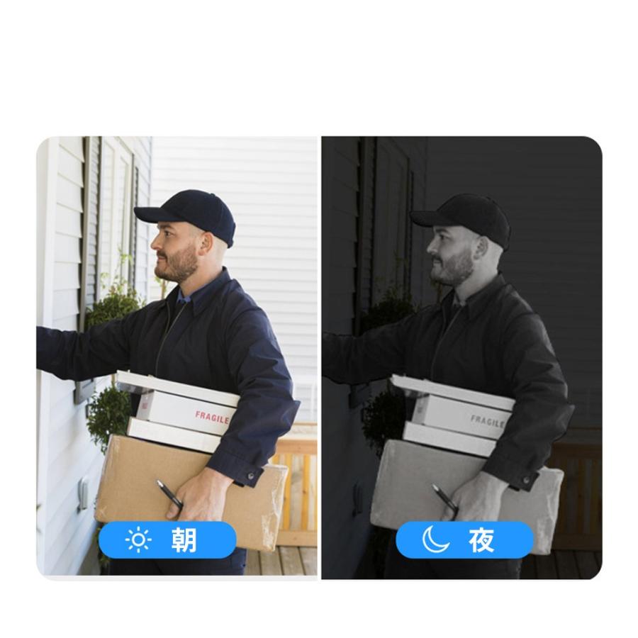 インターホン 無線 ワイヤレス ドアホン 120°広角 自動録画 カメラ付き 工事不要 双方向通話 大画面 呼び鈴 暗視  USB充電 省エネ 家 玄関防犯対策 |  | 11