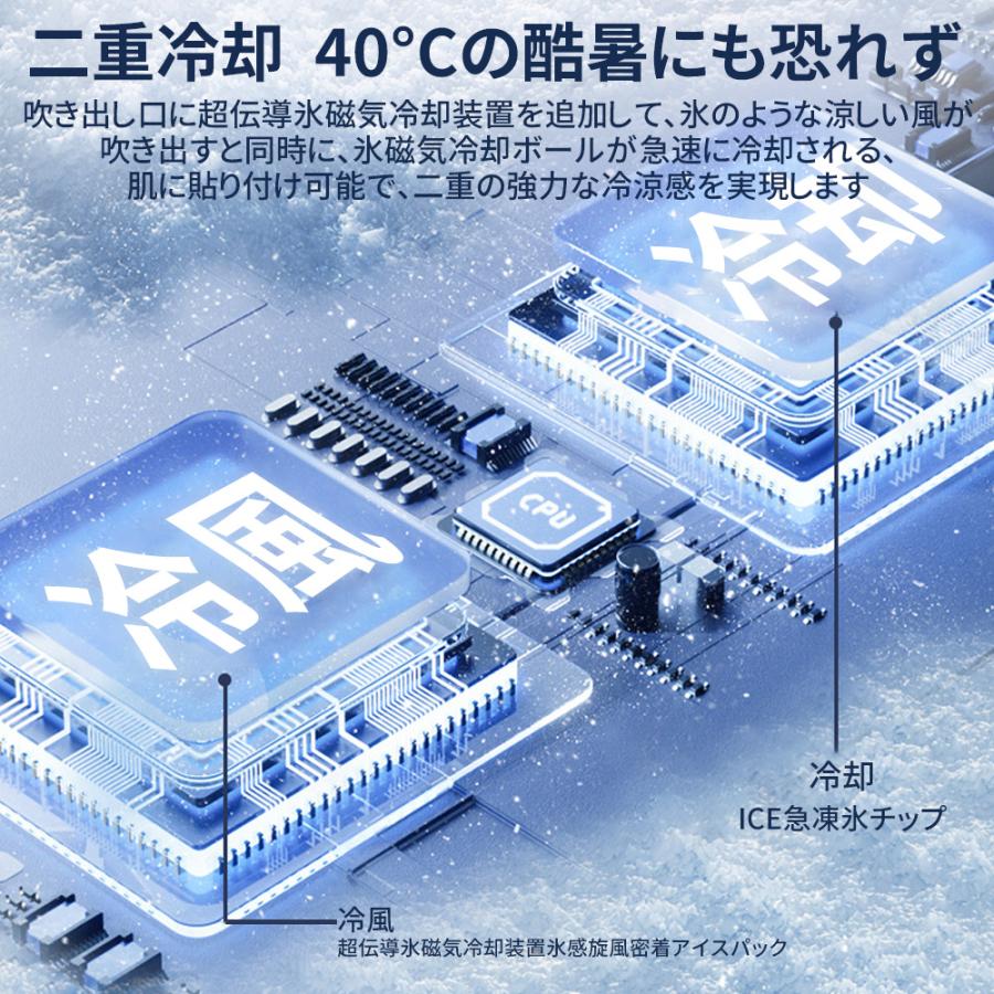 【最新モデル】ハンディファン小型 首かけ 扇風機 冷却プレートミニ扇風機 卓上扇風機 1秒冷却 スタンド付き 100段階風量 長時間使用 首掛け 手持ち 3WAY USB |  | 19