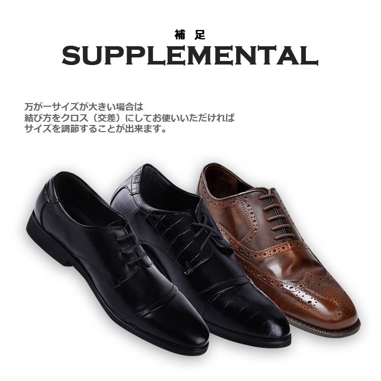 結ばない靴紐 Shulepas シュレパス シューアクセサリー ビジネスシューズ ゴム シリコン 伸びる 革靴 靴ひも ブーツ 伸縮性 濡れない 汚れない ビジネス用 Shu 003 Vankyo正規代理店 Glock 通販 Yahoo ショッピング