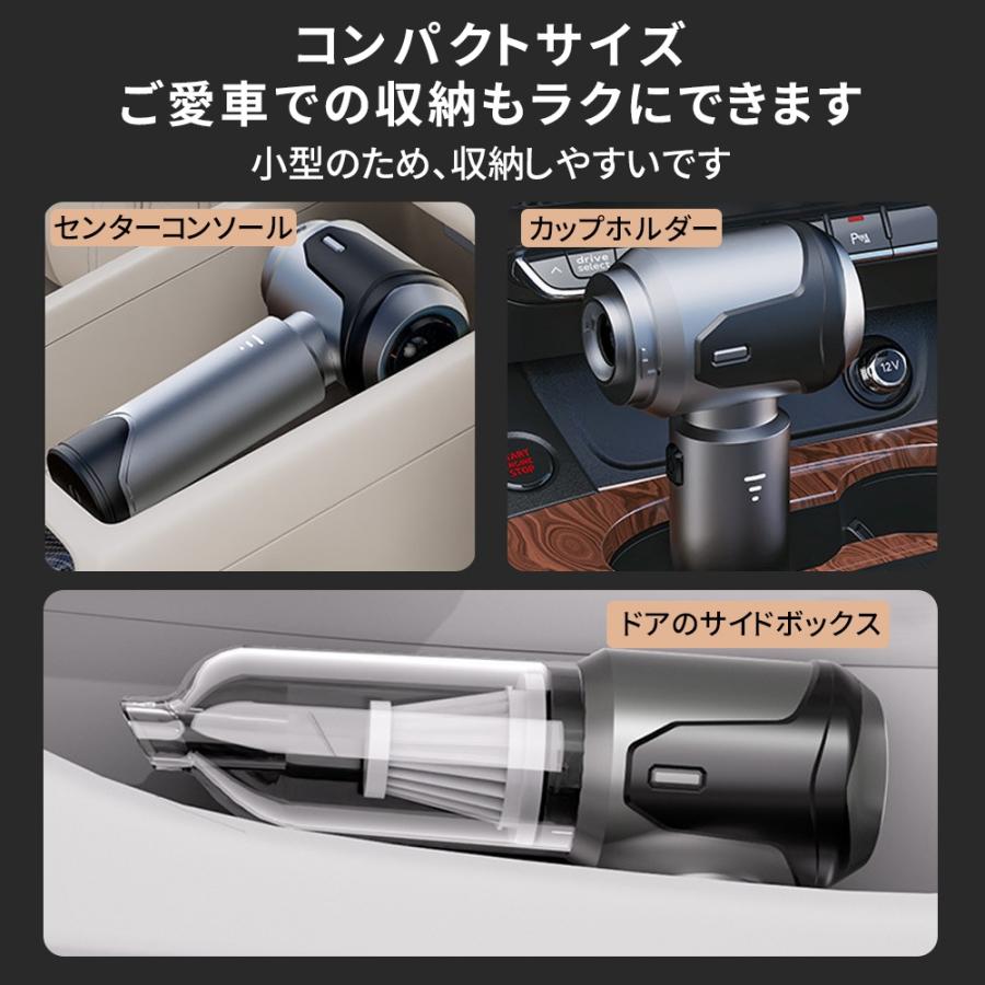 ハンディクリーナー 掃除機 小型 32000pa 40分連続使用 3段階調整 ミニ