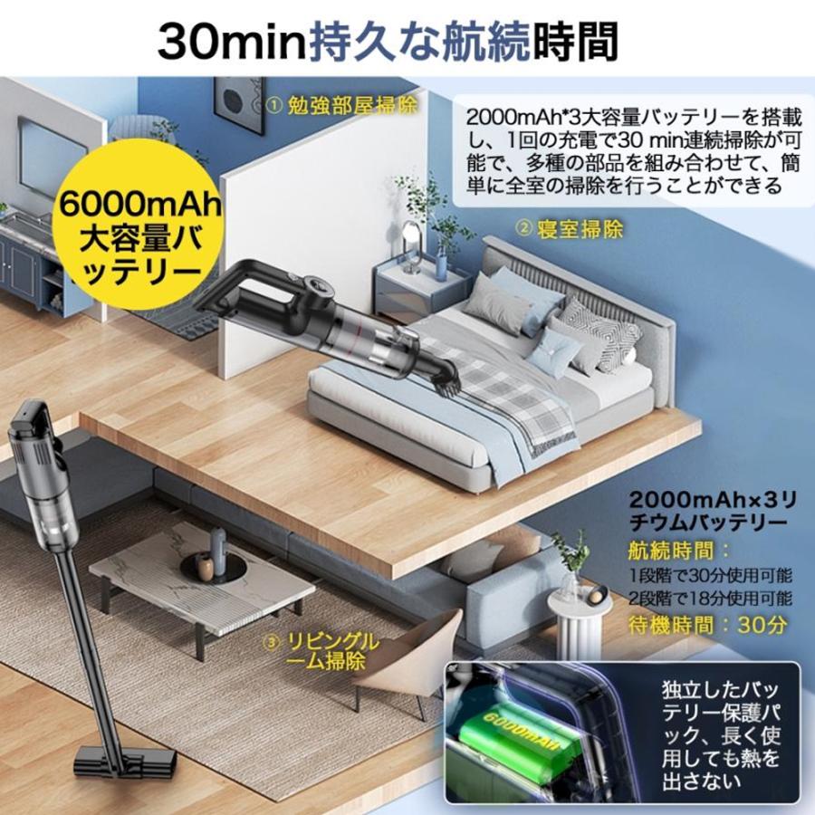 掃除機 ハンディ掃除機 コードレス 強力吸引 人気 サイクロン式