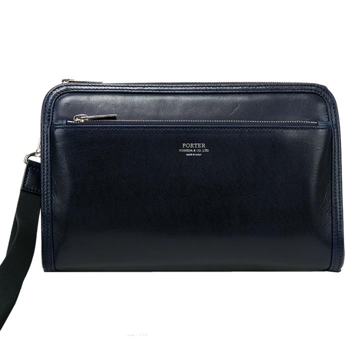 ポーター クラーク ポーチ 034-03199 吉田カバン セカンドバッグ PORTER CLERK POUCH レザー ビジネス 人気メンズ カジュアル クラッチバッグ｜gloopy-komono｜09