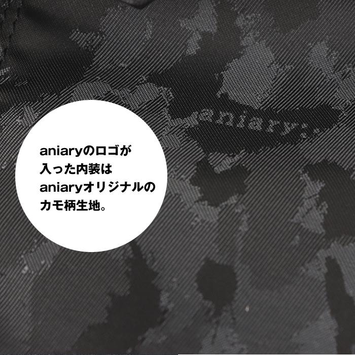 aniary（アニアリ） レザーミニトートバッグ 07-02010 Shrink Leather