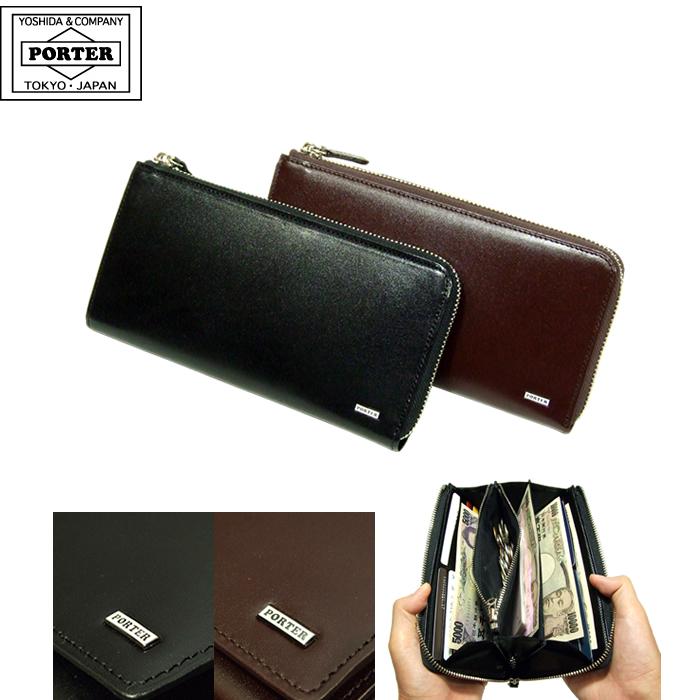 吉田カバン ポーター Porter シーン 財布 サイフ ラウンドファスナー長財布 人気 110 110 Gloopy 通販 Yahoo ショッピング