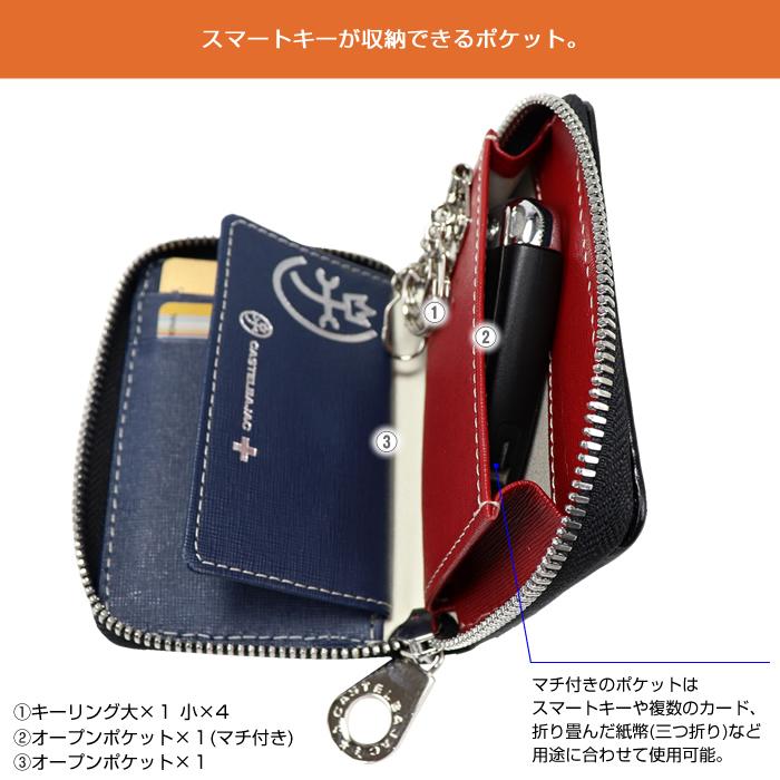 CASTELBAJAC カステルバジャック  キーケース スマートキー 027609-1-m-a.jpg