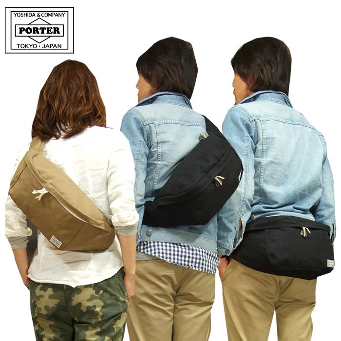 美品✨PORTER ポーター ウエスト バッグ ボディバッグ レザー ナイロン 未使用級】PORTER TANKER WAIST BAG ポーター タンカー ウエスト