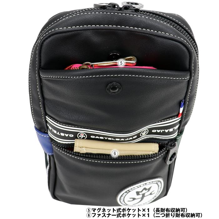 カステルバジャック ボディバッグ CASTELBAJAC ルックス ワンショルダーバッグ 049901 49901 | CASTELBAJAC | 04