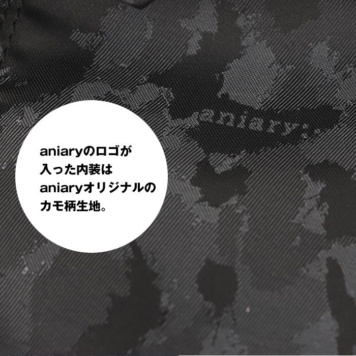 aniary アニアリ レザーミニトートバッグ 07-02010 Shrink Leather 牛革 ドライビングトート クラッチバッグ｜gloopy｜05