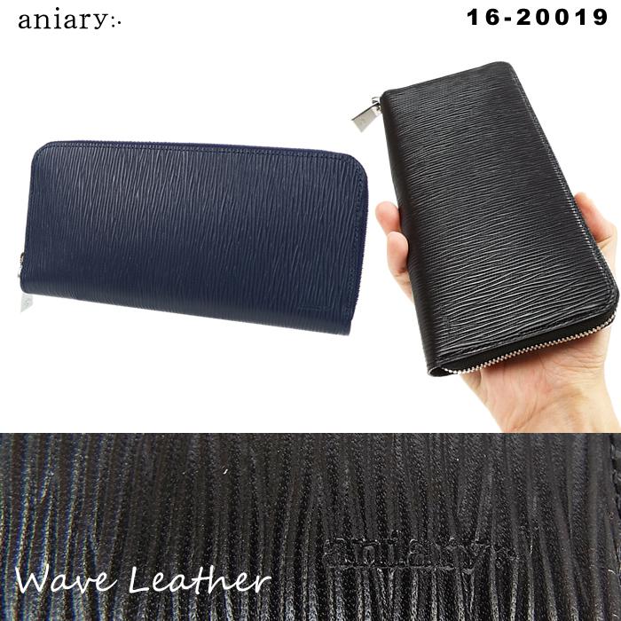 aniary アニアリ 長財布 革 ラウンドファスナー長財布 さいふ aniary アニアリ 長財布 革 ラウンドファスナー長財布 さいふ
